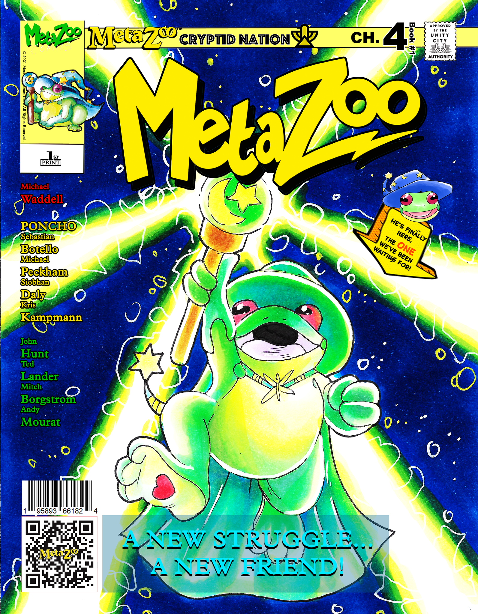 MetaZoo: Cryptid Nation Novel Comic Chapter #4 1st Edition