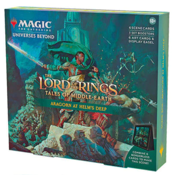 Magic the Gathering: Lord of the Rings Holiday Scene Box (Set of 4)
