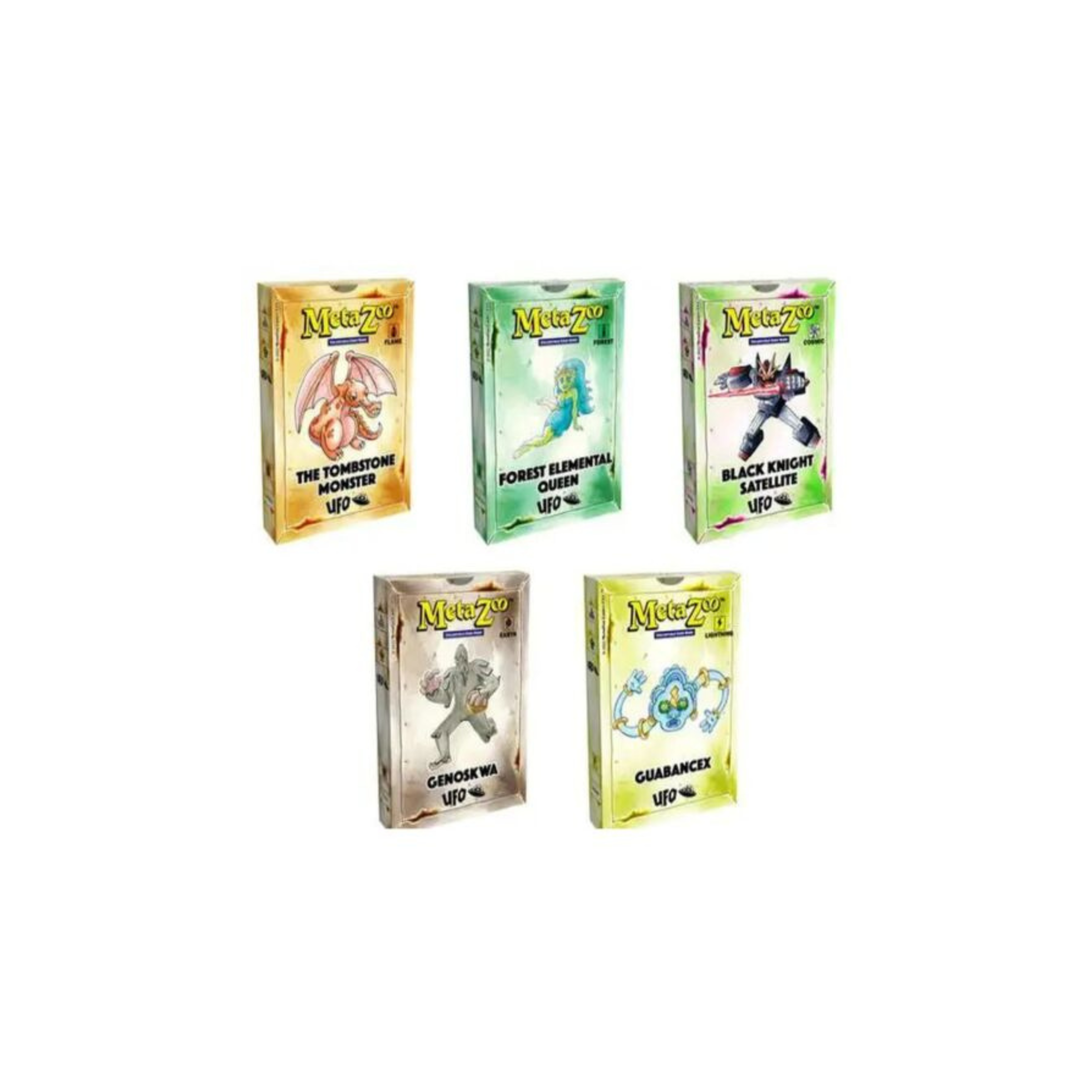 MetaZoo UFO 1st Edition Theme Deck - 5 Deck Set