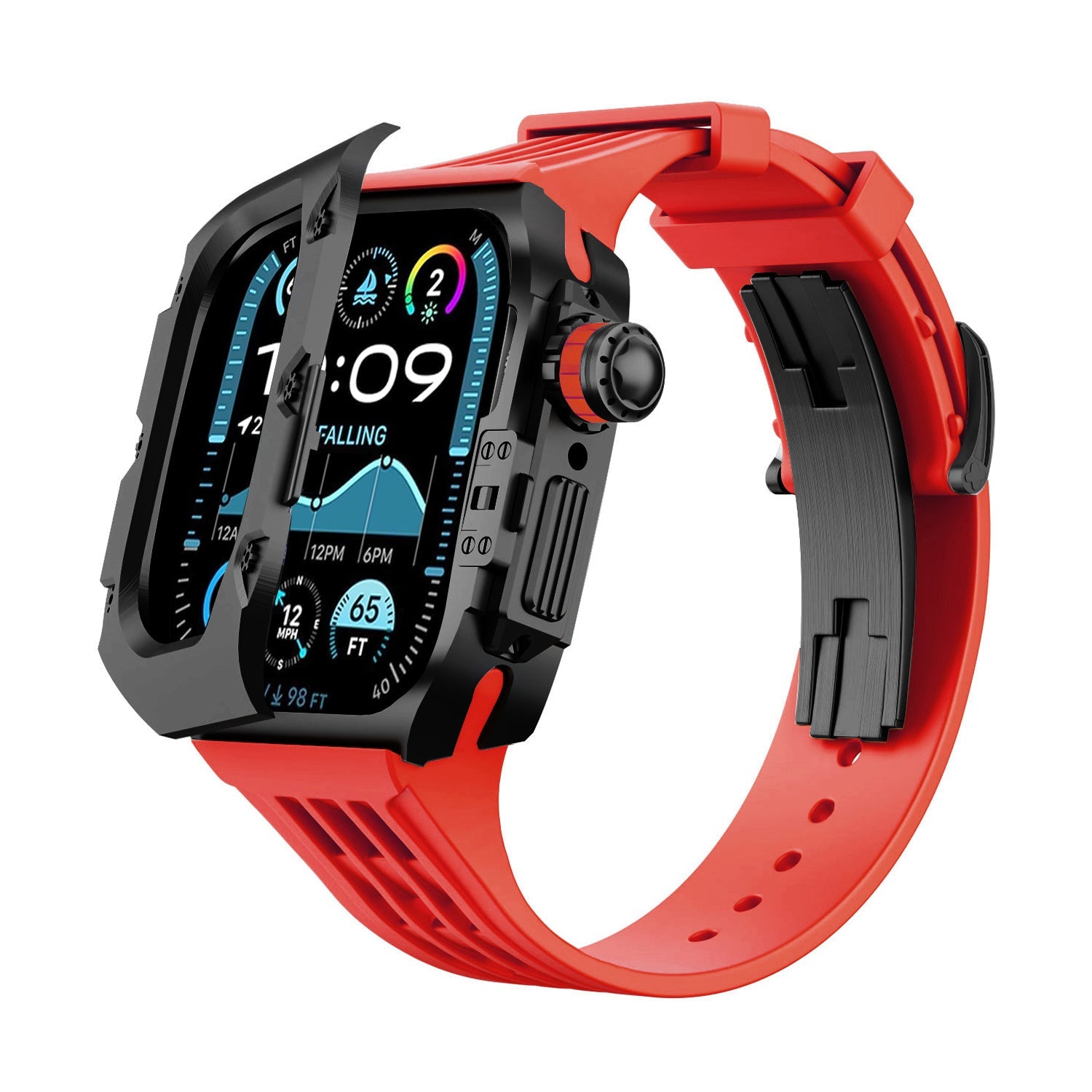 MC-Flipro Apple Watch Case - Black Case