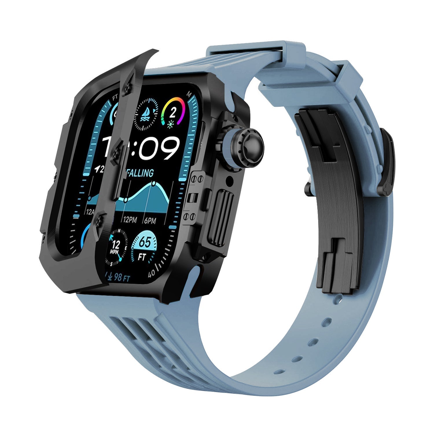 MC-Flipro Apple Watch Case - Titanium Case