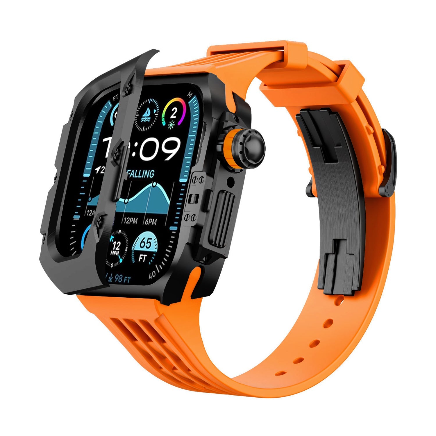 MC-Flipro Apple Watch Case - Black Case