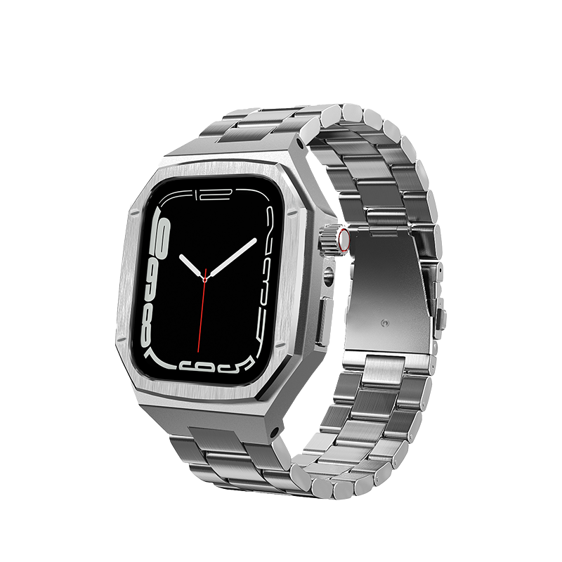 MC 1902 Apple Watch Case - Silver