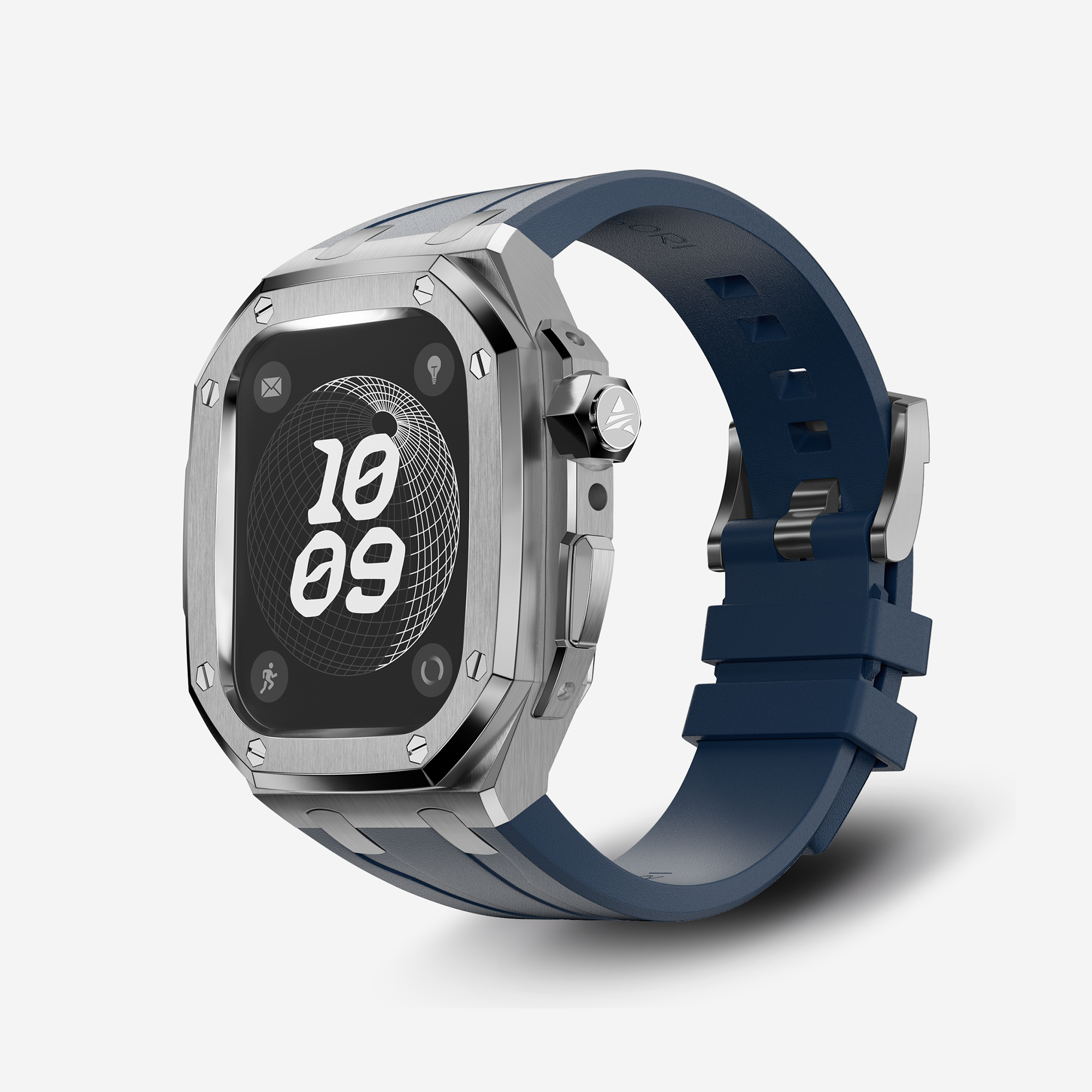 MC 1304 Apple Watch Case - Silver