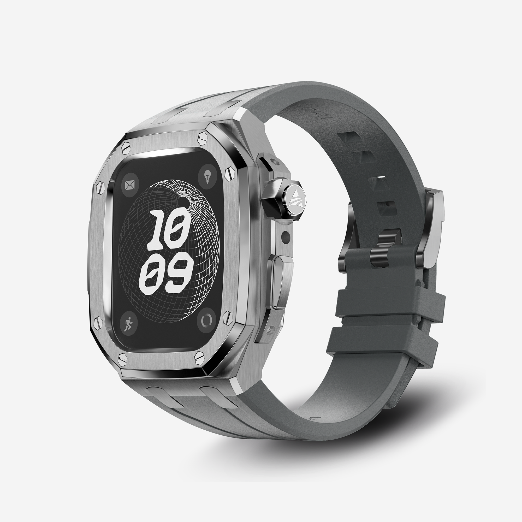 MC 1304 Apple Watch Case - Silver