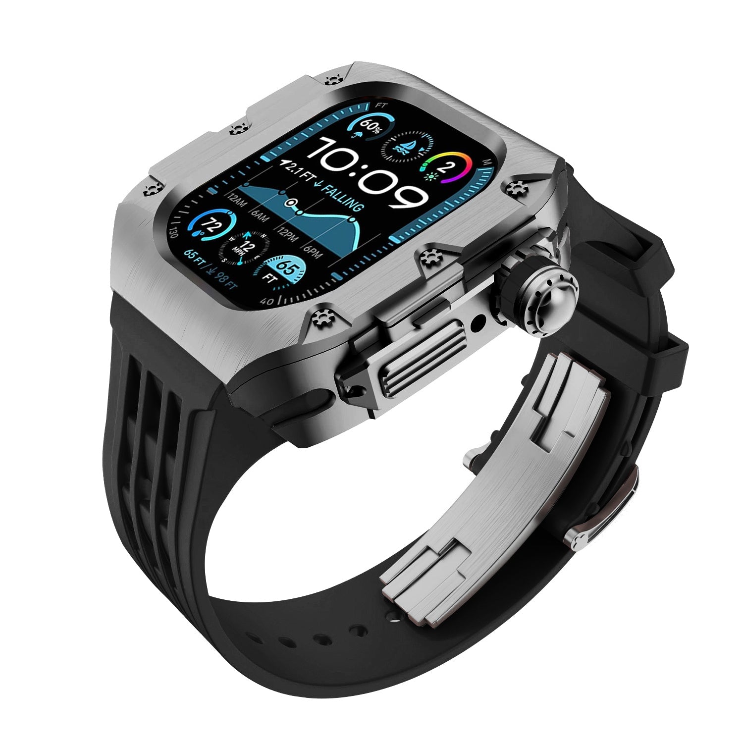 MC-Flipro Apple Watch Case - Titanium Case