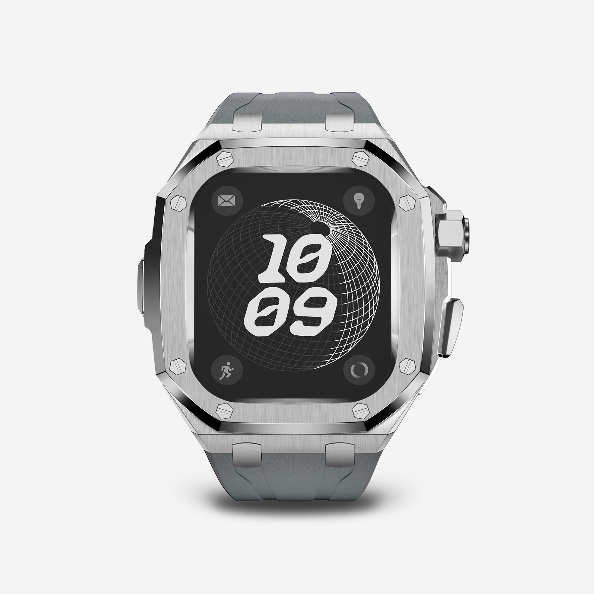 MC 1304 Apple Watch Case - Silver